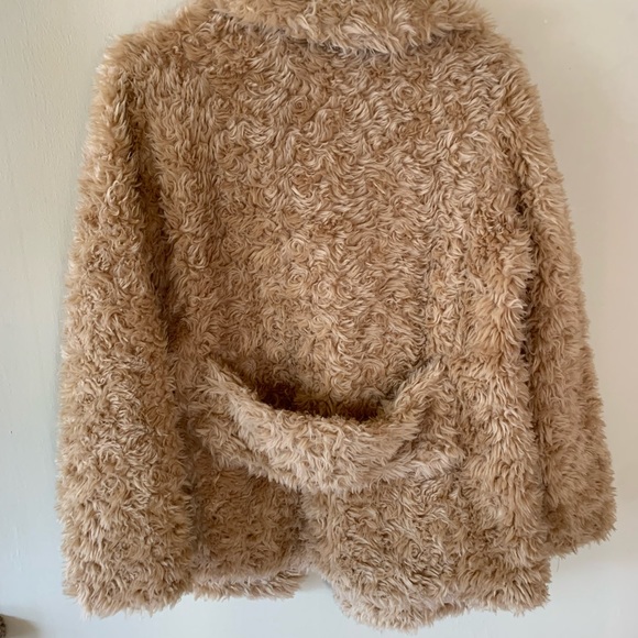 Topshop fuzzy jacket - Picture 2 of 2